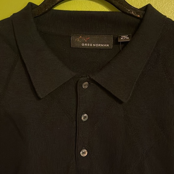 NWT Greg Norman Dark Blue Men's Golf Sweater Size XL - Picture 4 of 6